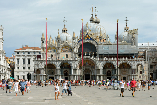 Gereja Basilika Santo Markus, Venice, Italia. (Shutterstock)