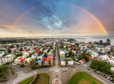 Reykjavik, ibu kota Islandia. (Shutterstock)