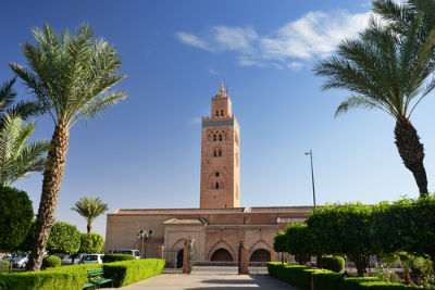 Masjid Koutoubia di Marrakesh, Maroko. (Shutterstock)