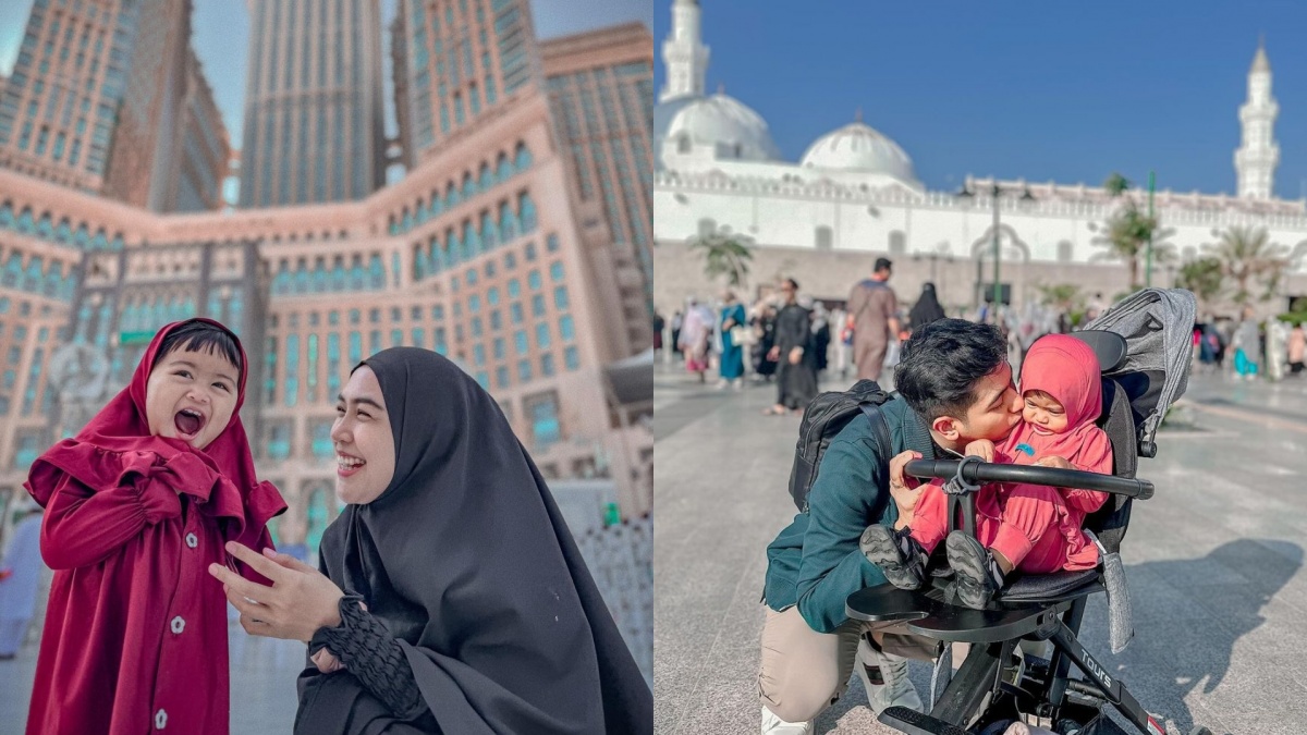 Cueki Teuku Ryan saat Umrah di Tanah Suci, Ria Ricis Dicap Istri Durhaka