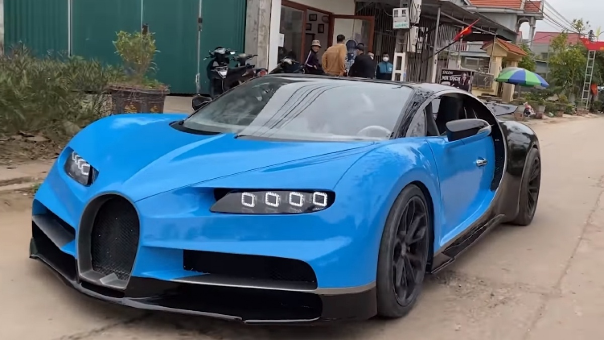 Homemade Bugatti Chiron, Desainnya Bikin Warganet Lempar Pujian