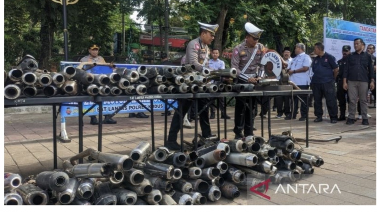 Program Polisi Ini Kurangi Knalpot Brong Pelajar