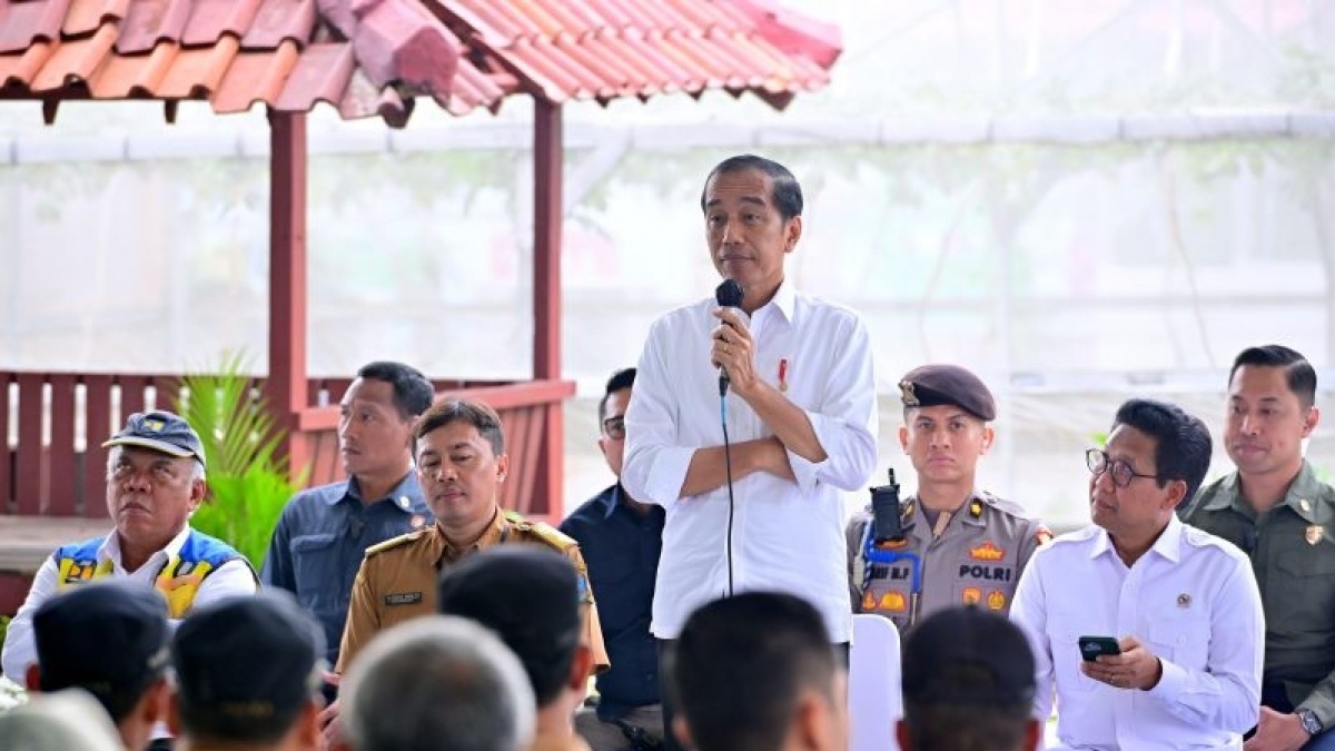 Temui Kepala Desa se-Kabupaten Serang, Jokowi Titip Pesan Penting Soal Dana Desa