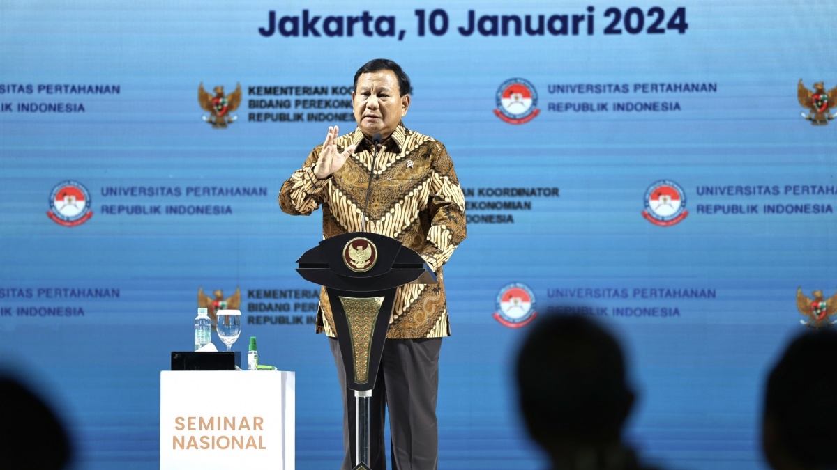 Dialog Capres Bersama Kadin, Prabowo: Indonesia Bangsa Besar dan Mampu Melakukan Berbagai Hal