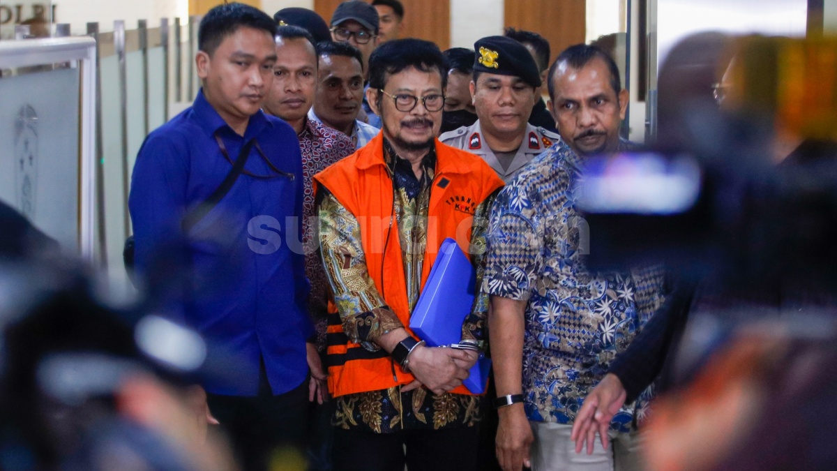 Hampir 13 Jam Jalani Pemeriksaan Bareskrim,  BAP SYL Diperbaiki?