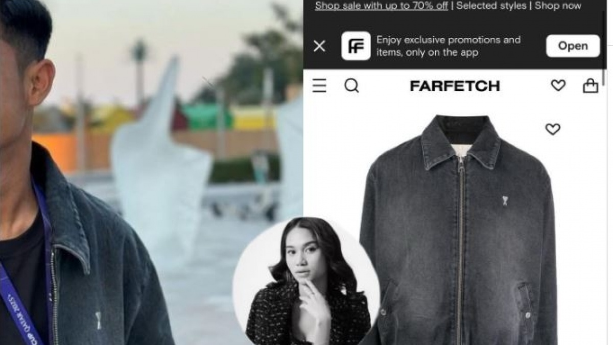 Harga Jaket Denim Pratama Arhan yang Dipakai di Qatar, Ternyata Produk dari Prancis