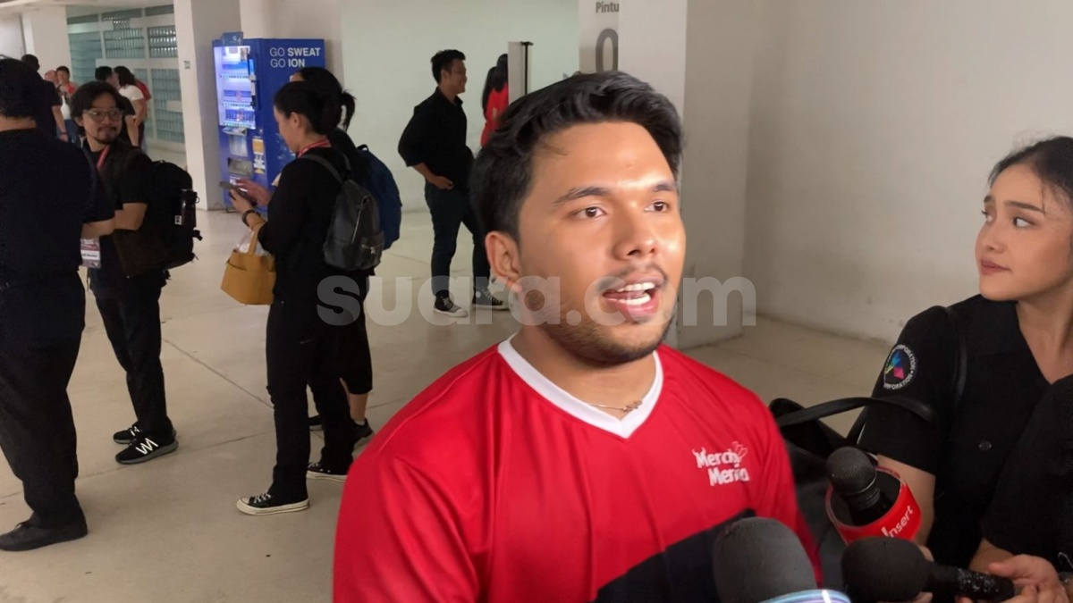 Thariq Halilintar Semringah sampai Joget saat Fuji Menang Tanding Bulu Tangkis