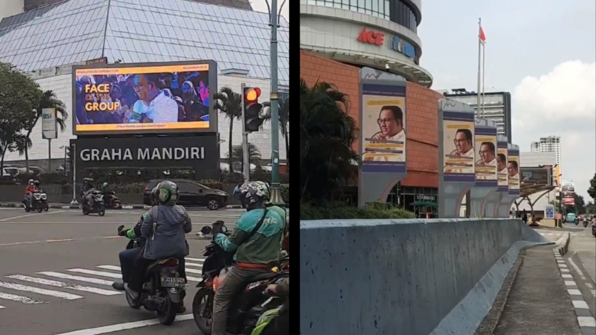 Kpopers Bikin Gebrakan, Pasang Videotron Anies Baswedan, Harganya Ga Kaleng-kaleng
