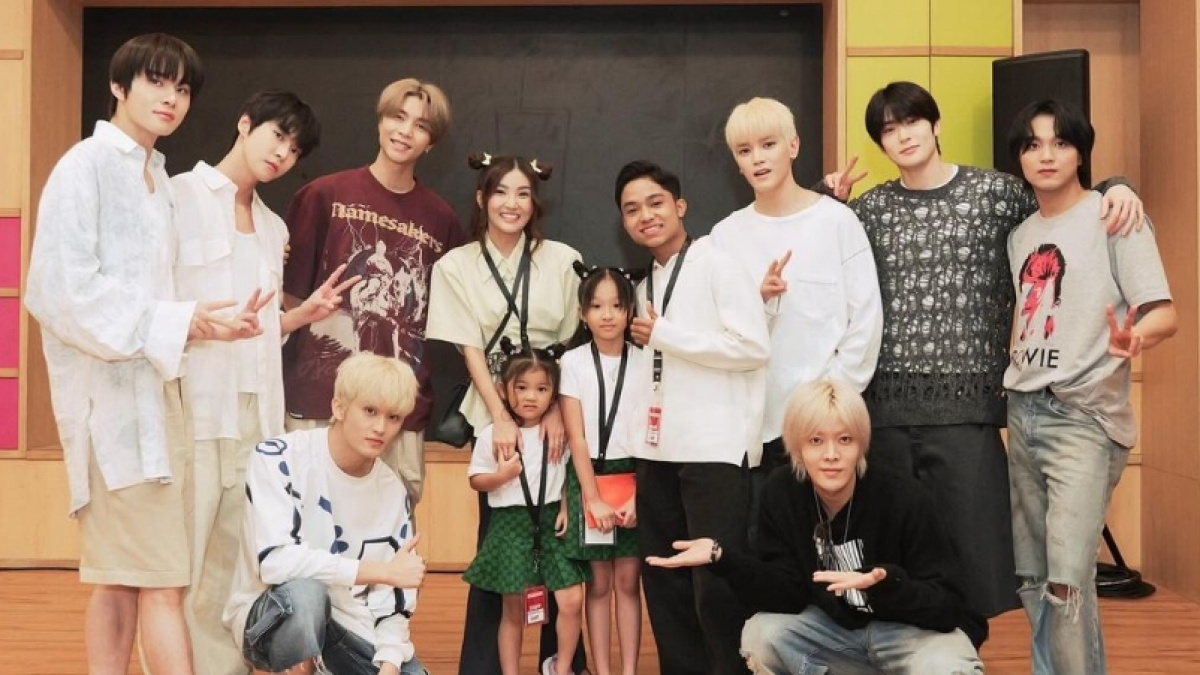 Joget Bareng NCT 127, Reaksi Thania Onsu Anak Sarwendah Disorot: Kok Malah Takut?