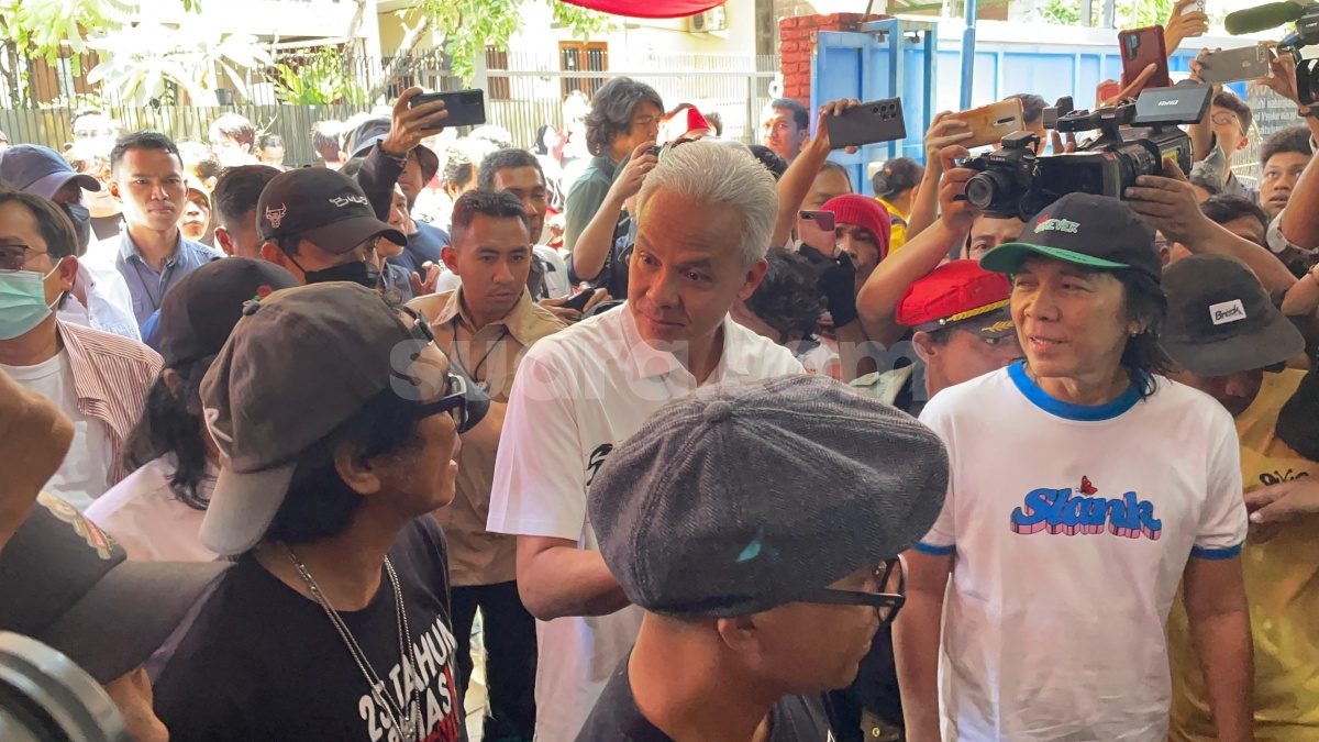 Datangi Studio Potlot, Ganjar-Mahfud Bakal Terima Deklarasi Dukungan dari Slank