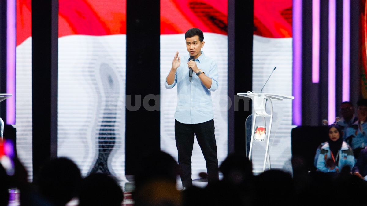 Usung Tema Soal Lingkungan, Gibran: Gus Muhaimin Lucu, Bicara Lingkungan tapi Pakai Botol Plastik