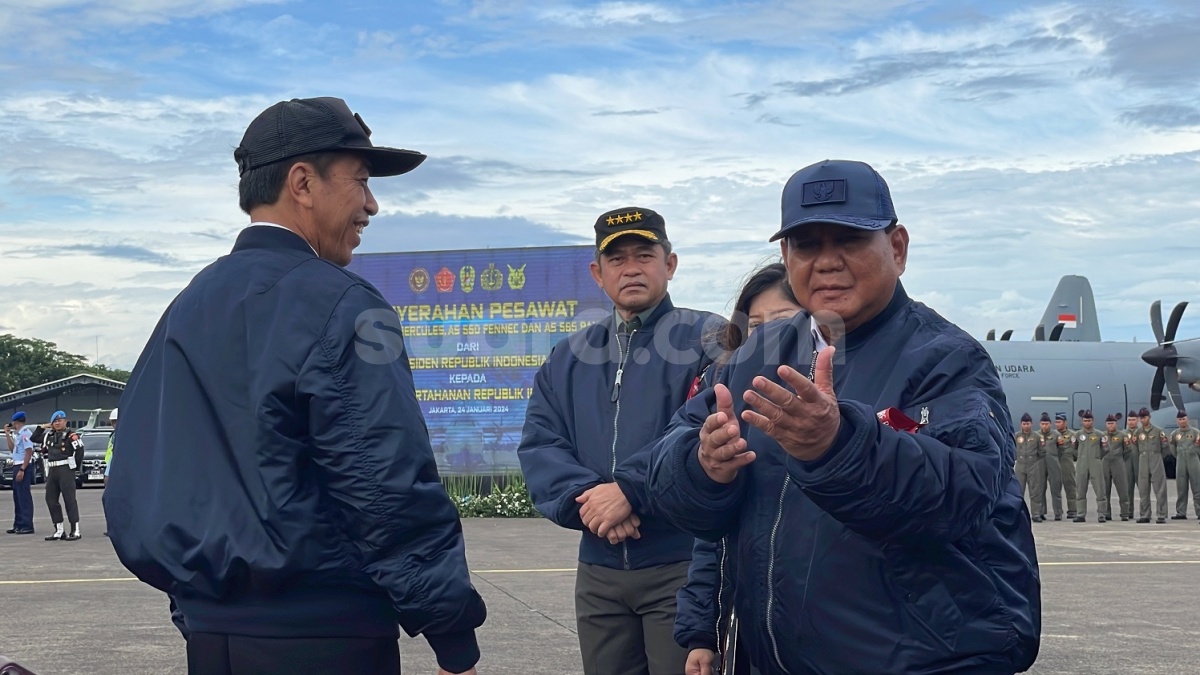 Jokowi Tertawa Lihat Prabowo Gaya Silat: Yang Kabarin Sakit Siapa?