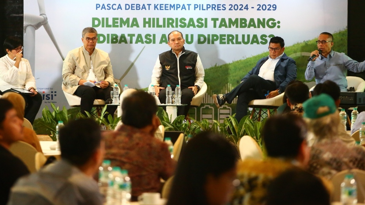 Tiga Tim Paslon: Kelestarian dan Tata Kelola, Kunci Hilirisasi Indonesia