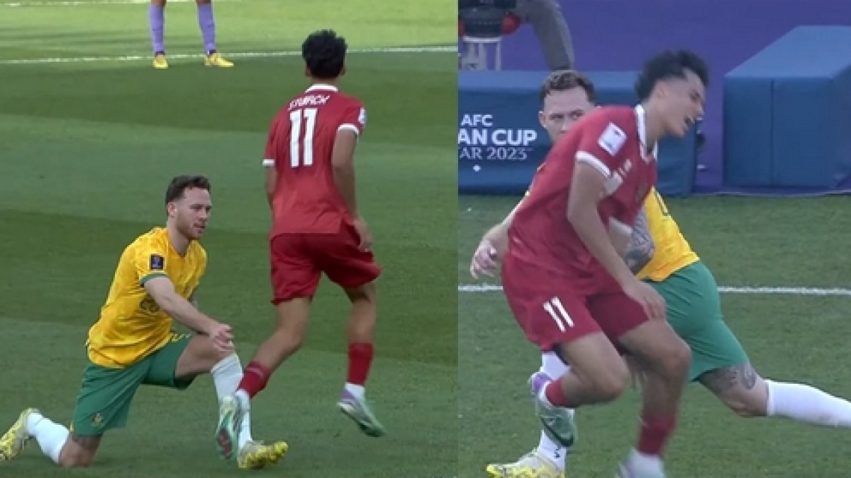 Dapat Julukan Papa, Momen Shayne Pattynama Murka ke Pemain Australia yang Langgar Rafael Struick