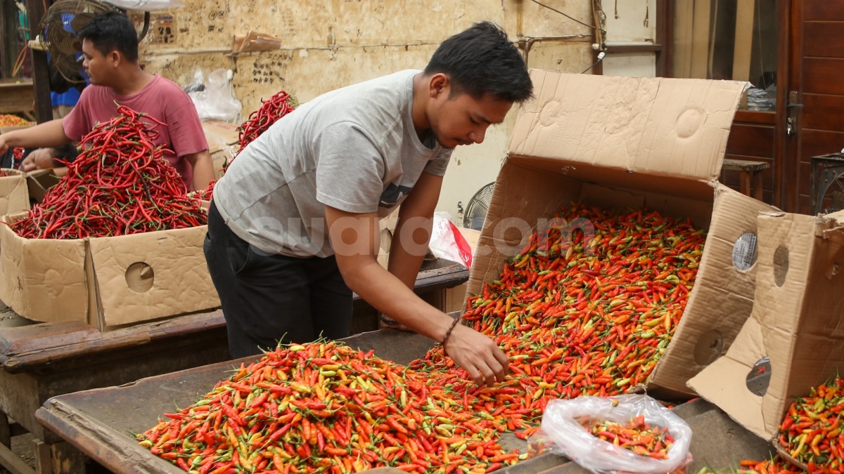 Pedagang Pasar: Harga Pangan Semuanya Naik, Cabai Rawit Tembus Rp 100 Ribu/Kg