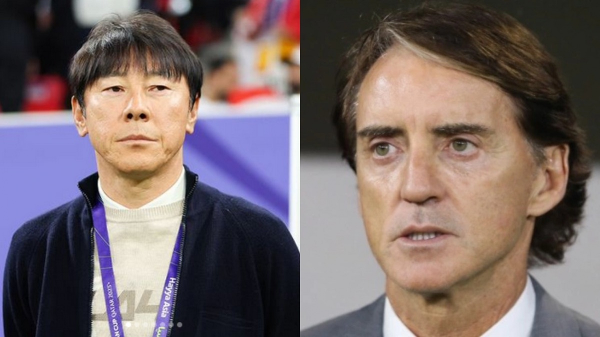 Besar-besaran Gaji Shin Tae-yong vs Roberto Mancini Jelang Timnas Indonesia vs Arab Saudi