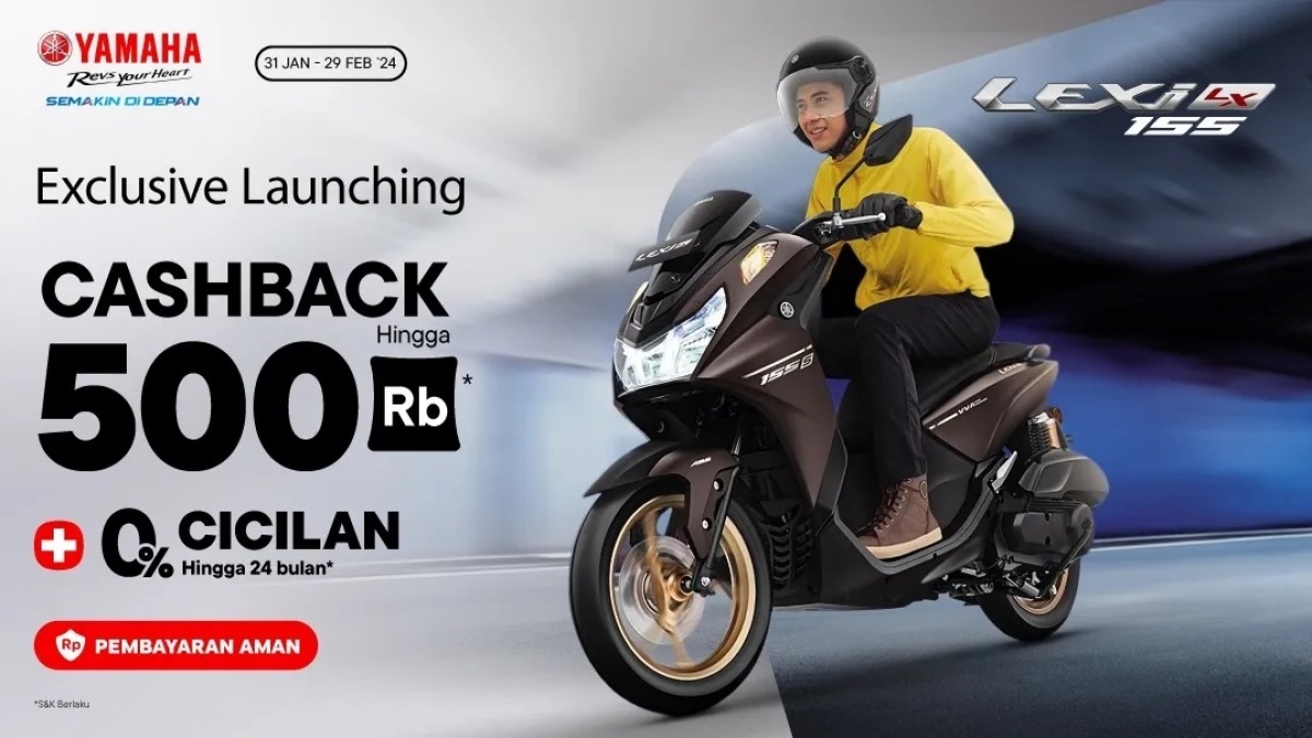 LEXi LX 155 Kini Tersedia di Blibli