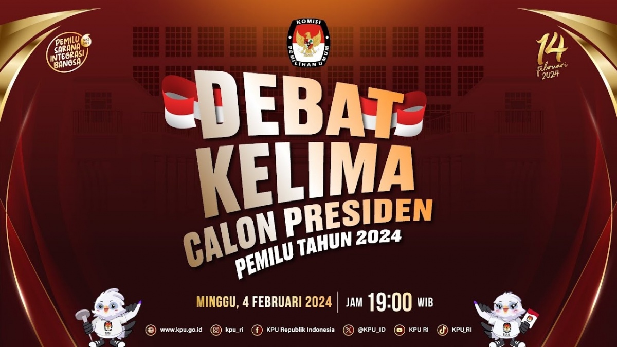 Debat Capres Terakhir Pilpres 2024 Jam Berapa? Simak Jadwal, Nama Moderator hingga Panelis