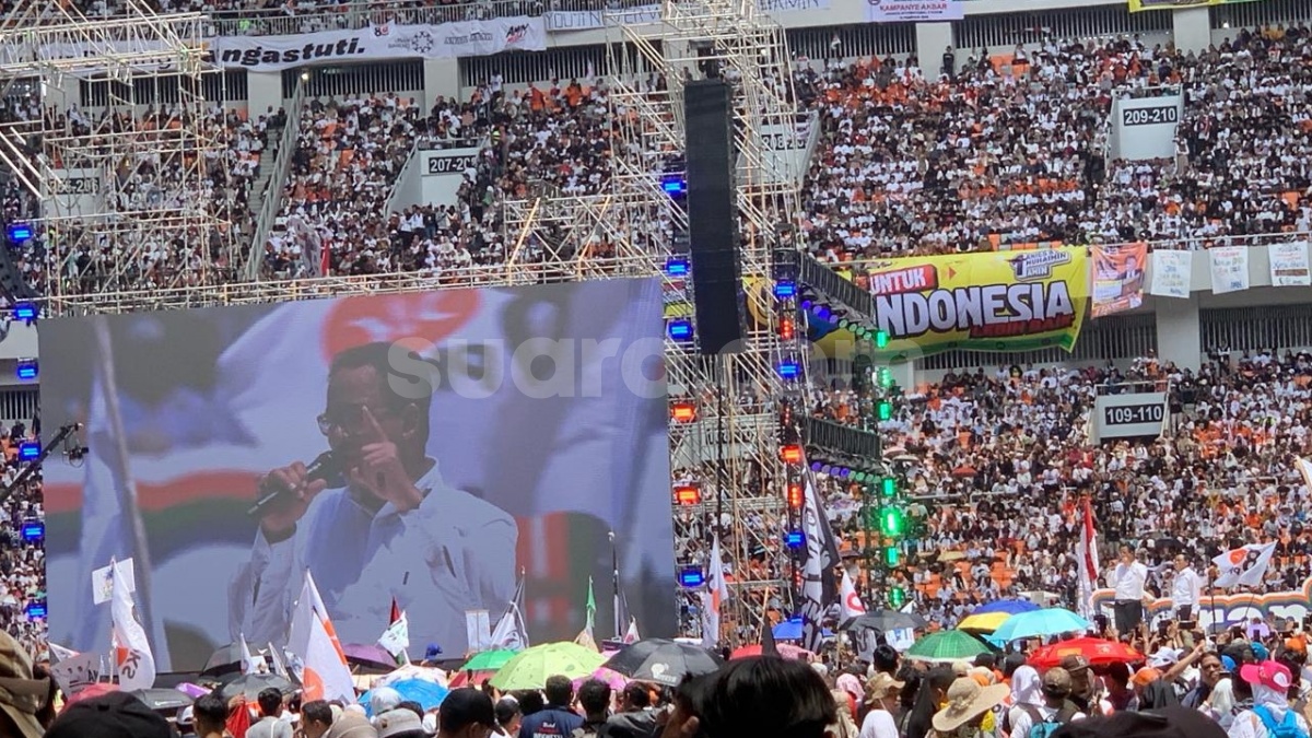Ikut Kegiatan Kampanye Nonstop, Anies Apresiasi Media dan Wartawan