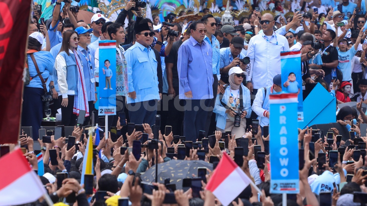 Al Jazeera Ulas Kehebohan Kampanye Prabowo di GBK, Sorot Kemungkinan Menang Satu Putaran