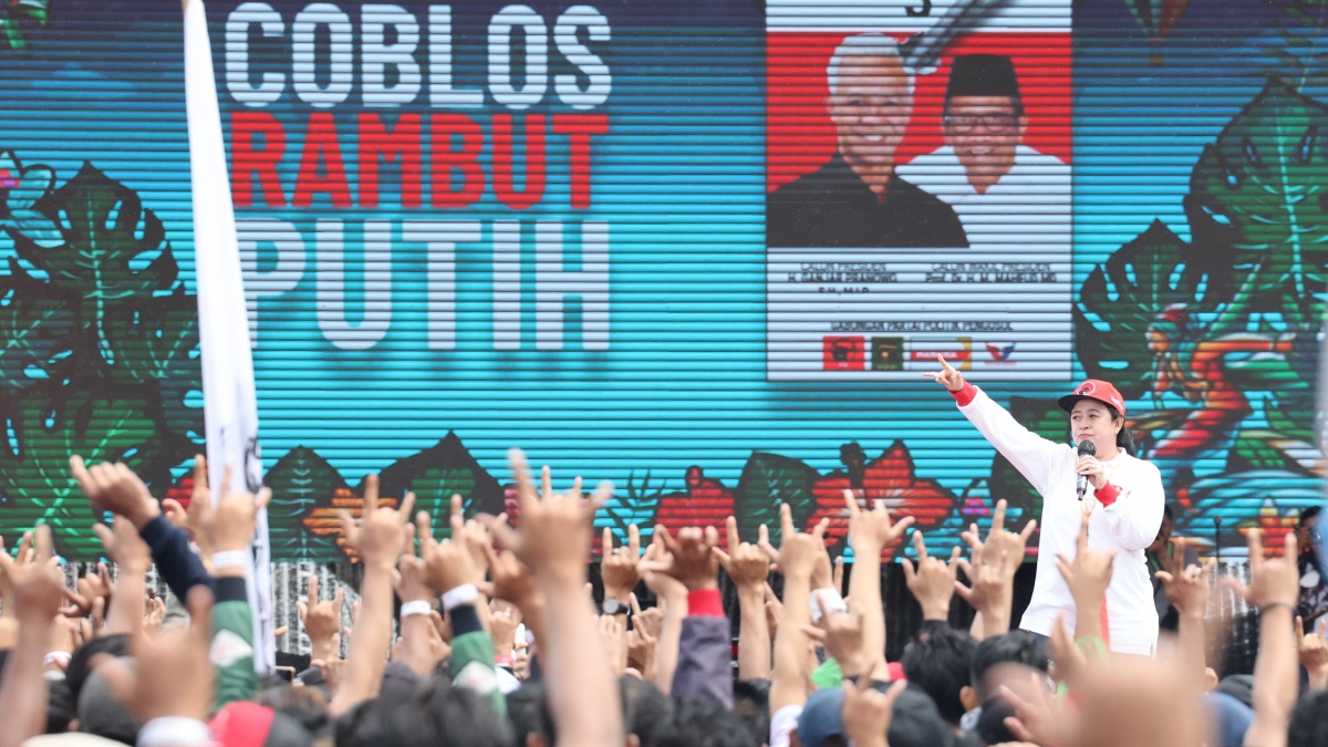 Pekikan Solid, Puan di Hajatan Rakyat Ganjar-Mahfud Solo: Datang ke TPS Jaga Suara, Jangan Takut Intimidasi!