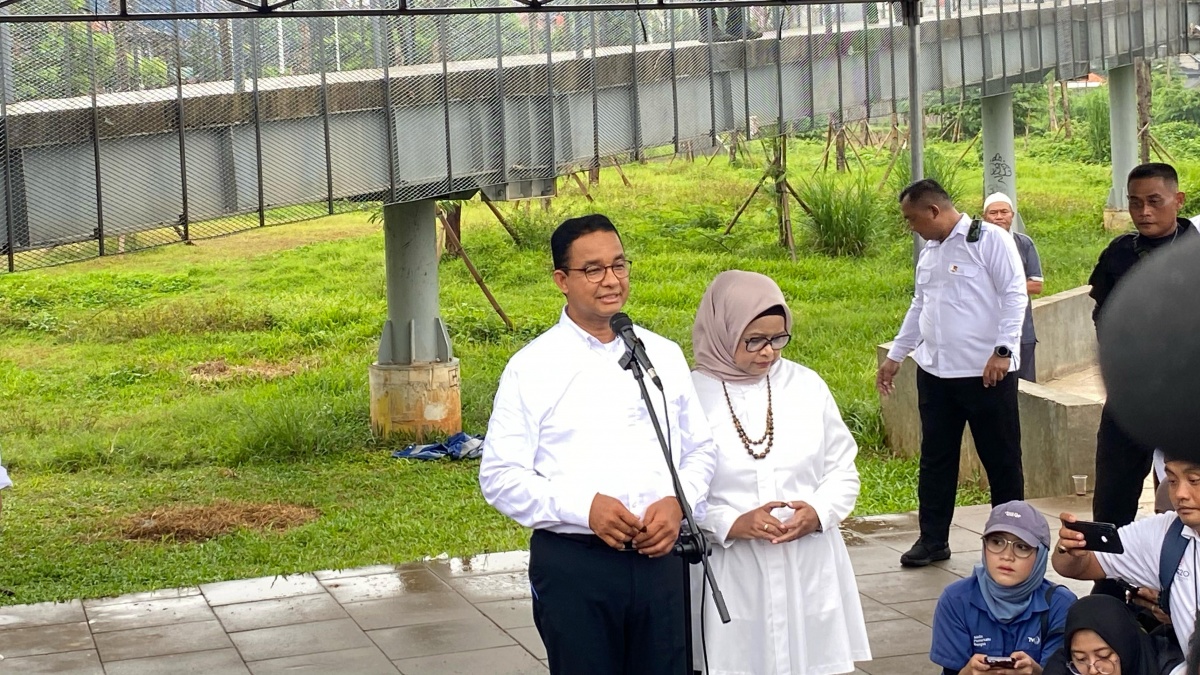 Sorak-sorai Anies Usai Nyoblos di TPS: Wakanda No More Indonesia Forever!