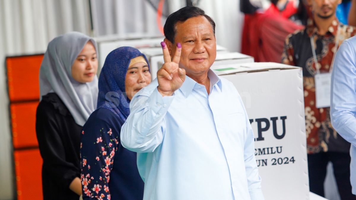 Prabowo Menang Telak di TPS Hambalang, Ganjar Cuma Dikasih 2 Suara