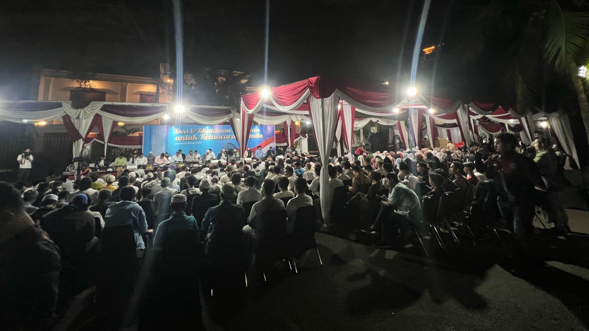 Jelang Pemilihan Umum, TKN Gelar Doa Bersama Kyai dan Habaib di Kertanegara