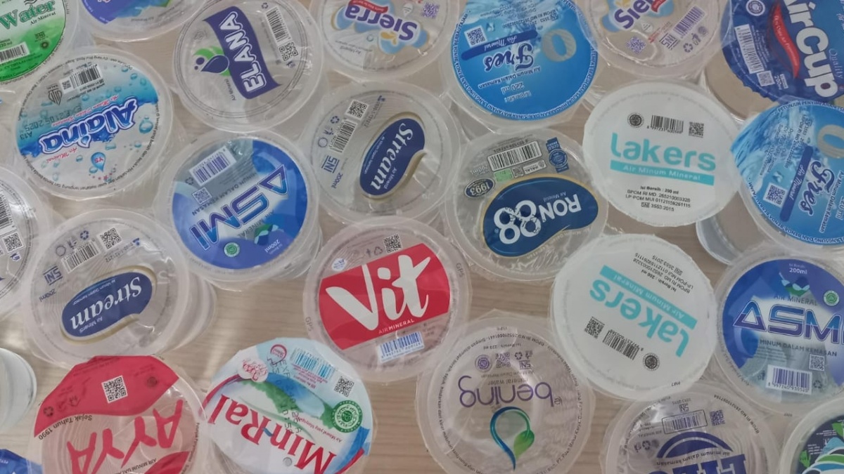 Lucu Lucu Merek AMDK Gelas lokal, Ini yang Jadi Favorit