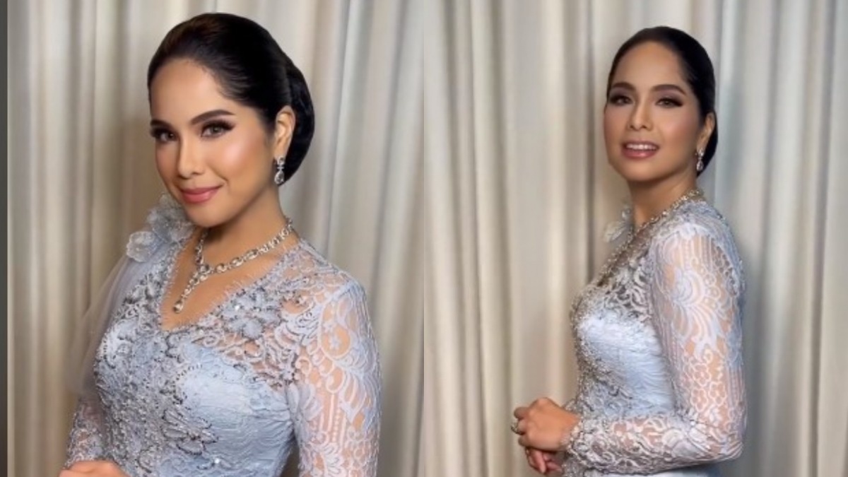 Pakai Kebaya Temani AHY, Penampilan Annisa Pohan Disebut Mirip Istri Presiden Soekarno
