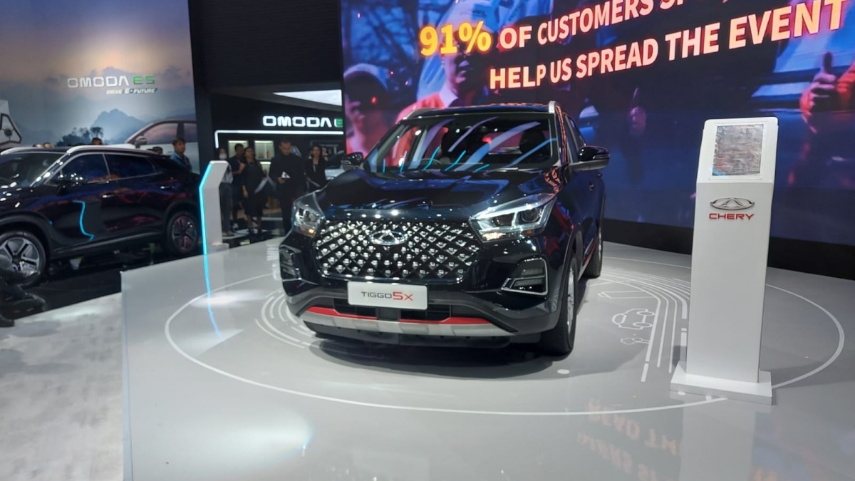 Chery Buka Keran Pemesanan untuk Tiggo 5X di IIMS 2024