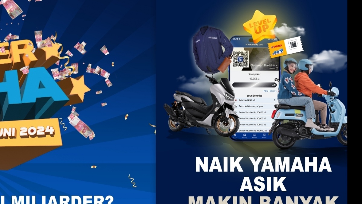 Setengah Abad di Indonesia, Yamaha Jadikan Konsumen Miliarder Rp 1 M