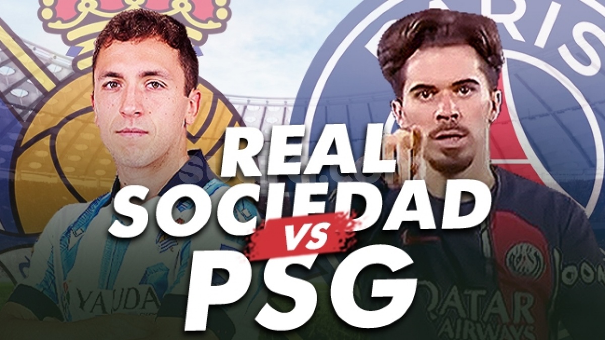 Live Streaming Link for Real Sociedad vs PSG in the Champions League