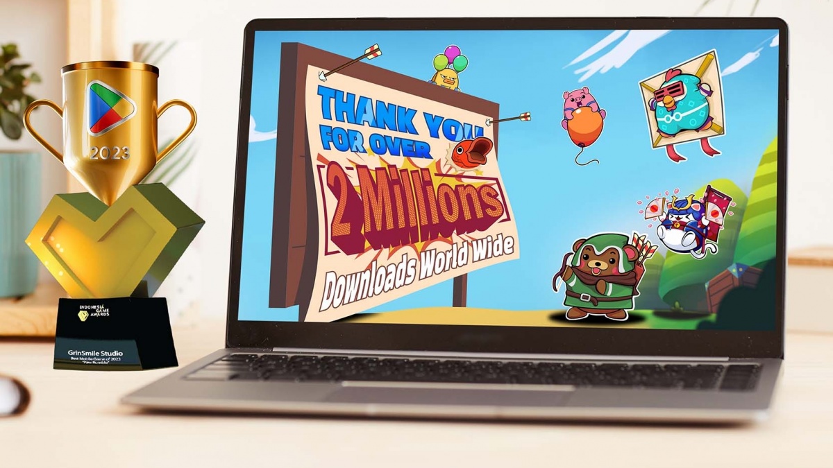Gim Paw Rumble Hasil Publishing Nuon Kini Tembus 2 Juta Download