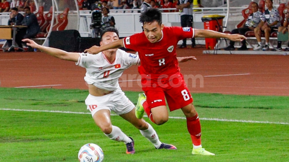 Sulit Kembangkan Permainan, Timnas Indonesia Belum Mampu Jebol Gawang Vietnam di Babak Pertama