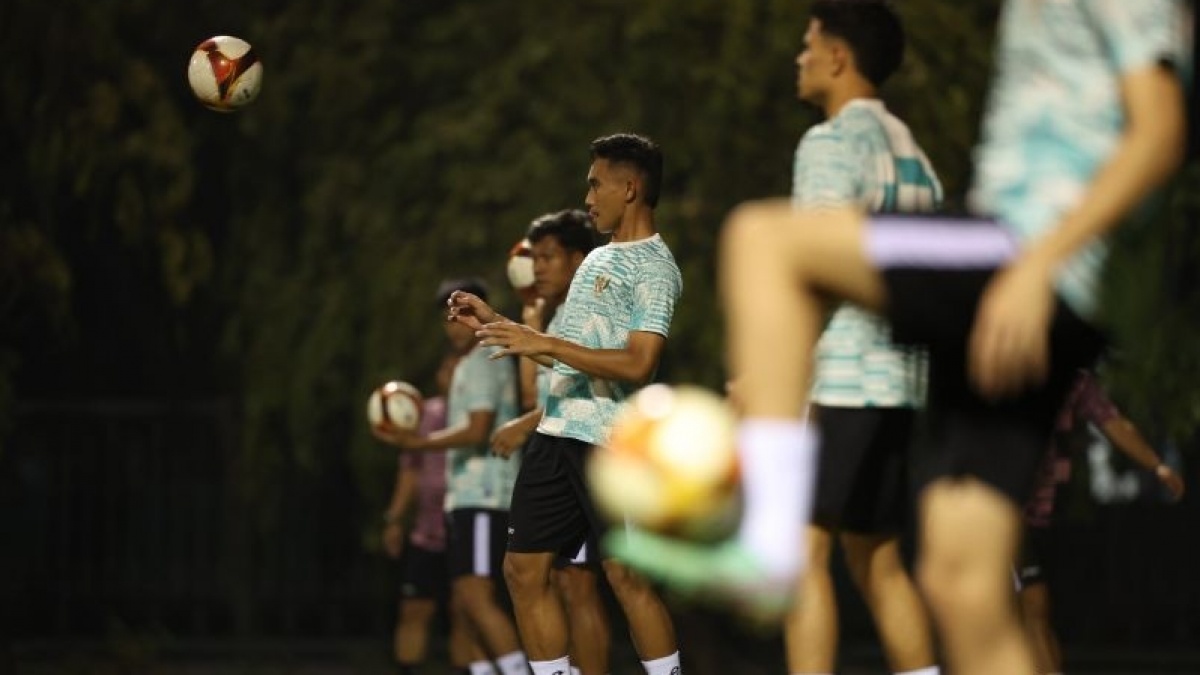 Ada Drone Saat Timnas Indonesia Latihan Tertutup di My Dinh, Mata-mata Vietnam?