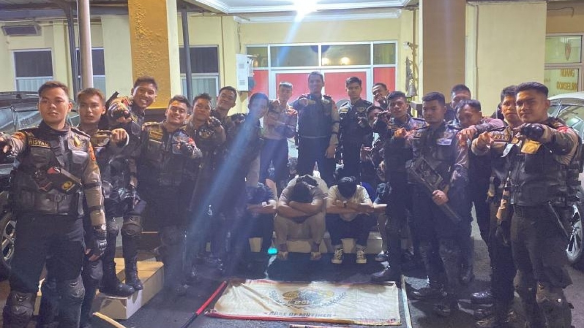 Gelar SOTR tapi Langgar Maklumat Kapolda, 31 ABG di Pancoran Berakhir Digaruk Polisi