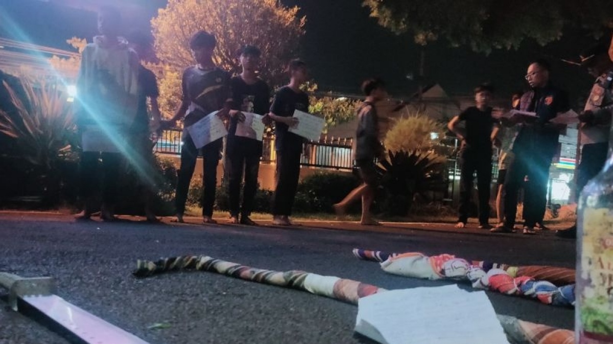 10 Remaja Diamankan Saat Hendak Perang Sarung di Cianjur, Polisi Sita Batu Hingga Sajam