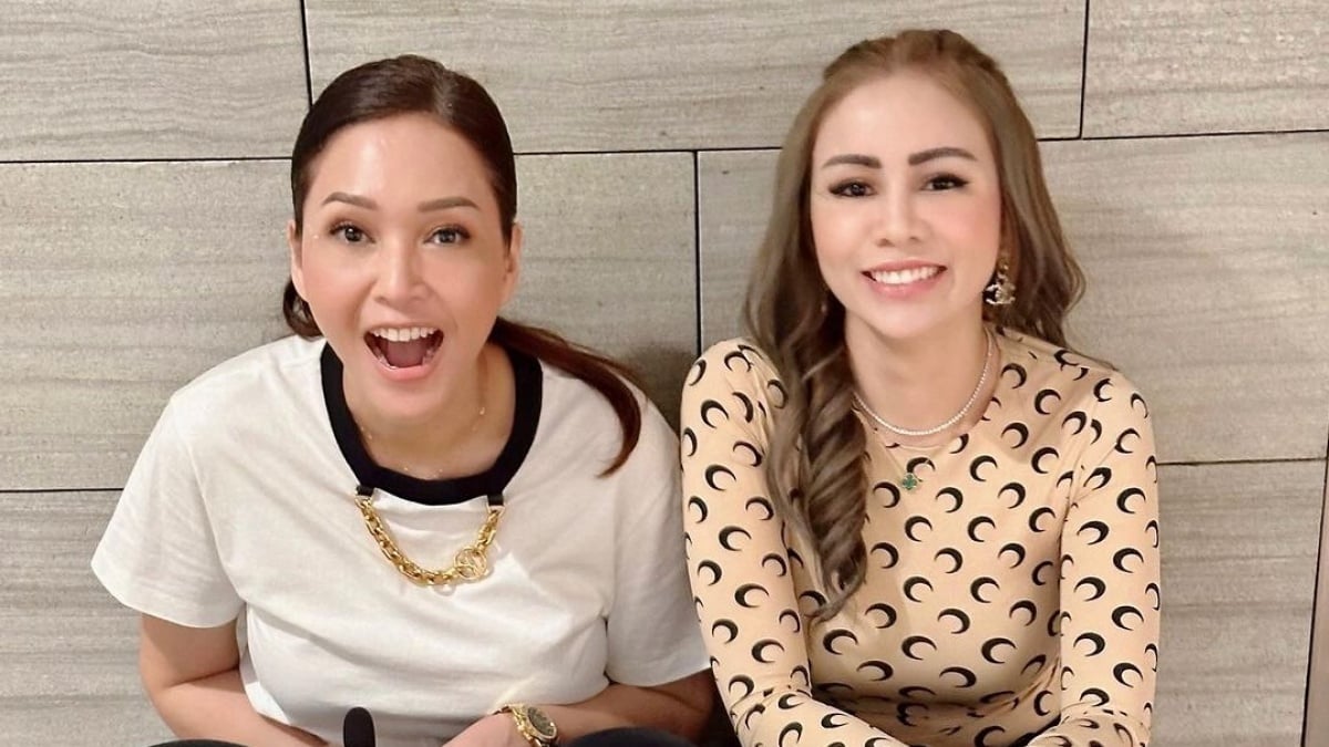 9 Potret Maia Estianty Liburan Bareng Momo Geisha, Auranya Mahal!
