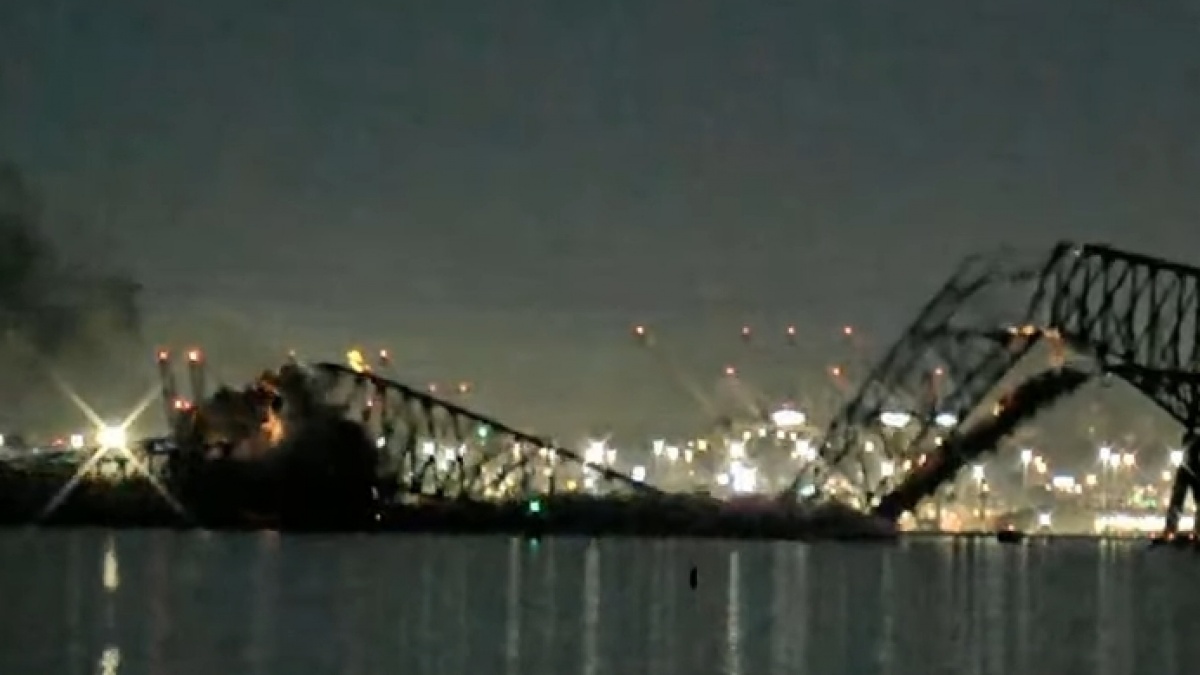 Fakta-fakta Jembatan Francis Scott Key Baltimore, Ambruk ke Sungai Ditabrak Kapal