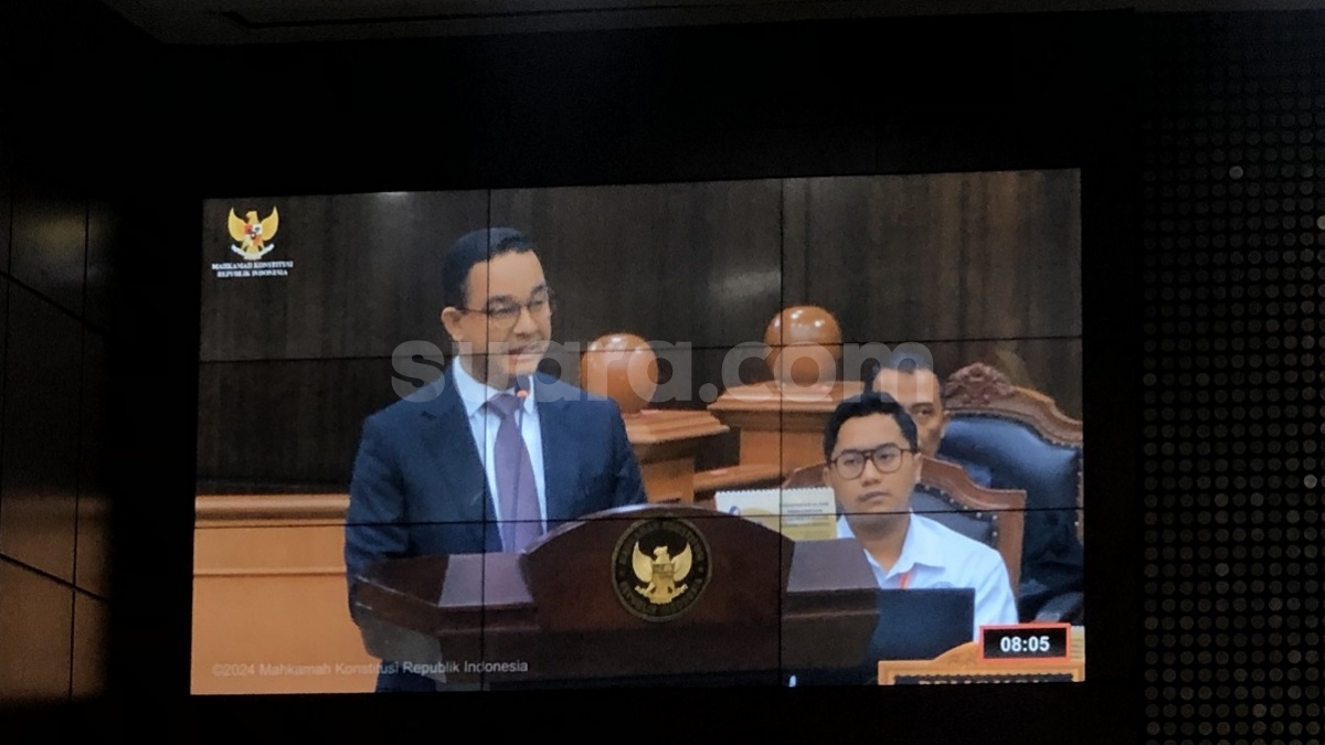 Anies ke Hakim MK: Kami Dukung Yang Mulia Tak Biarkan Demokrasi Terkikis Oleh Kepentingan Kekuasan