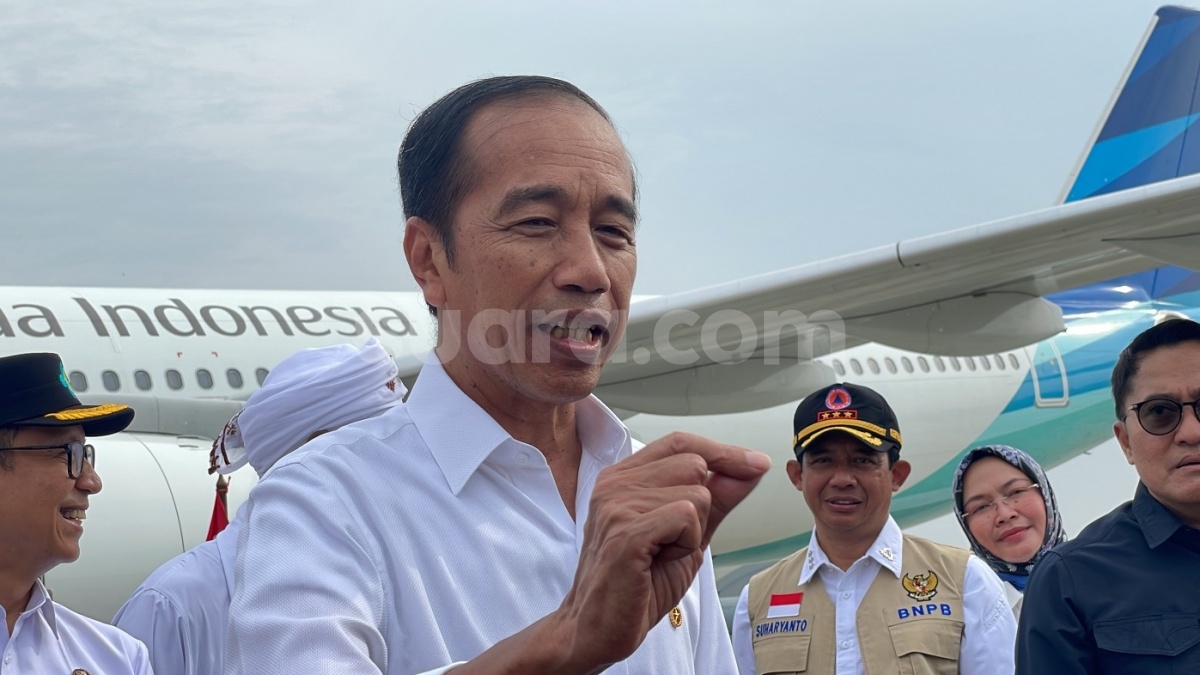 Jokowi Soal Bansos Beras Hingga Akhir Tahun: Kalau APBN Memungkinkan, Tapi Tidak Janji