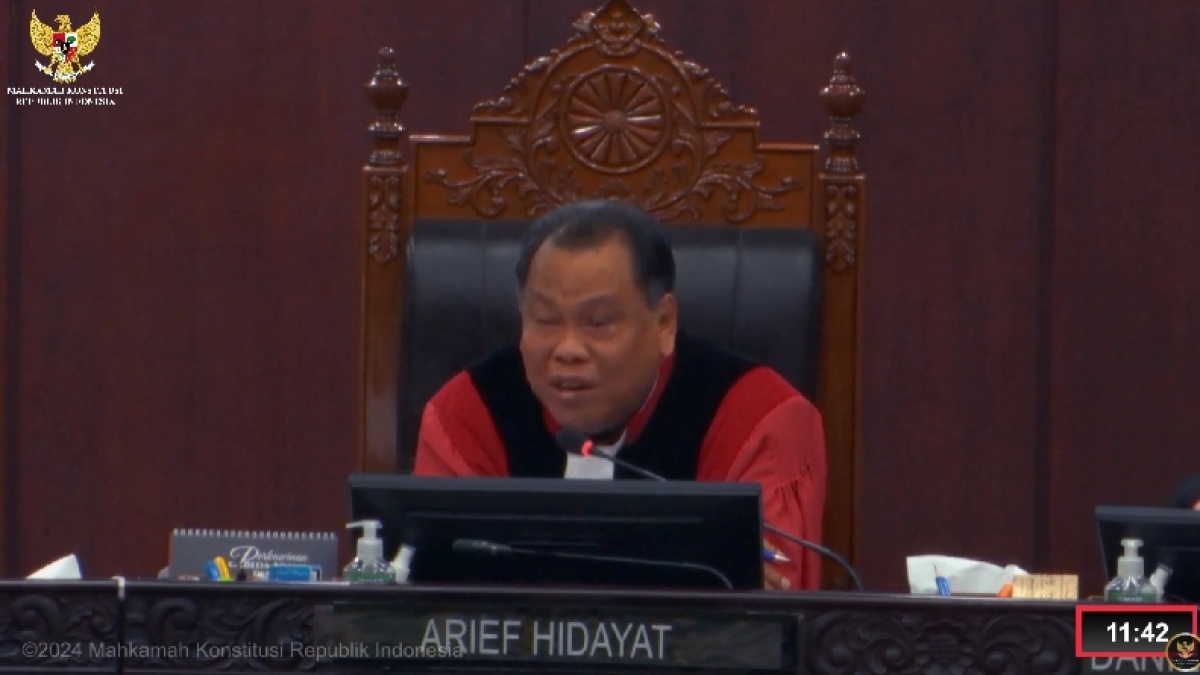 Alasan Hakim MK Tak Ambil Sumpah 4 Menteri Jokowi di Sidang Sengketa Pilpres 2024