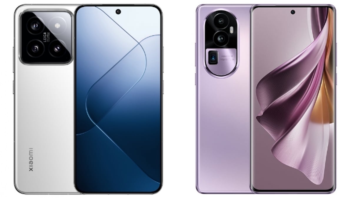 Perbandingan Spesifikasi Xiaomi 14 vs OPPO Reno10 Pro Plus 5G, Duel Kamera Lengkap Desain Menawan