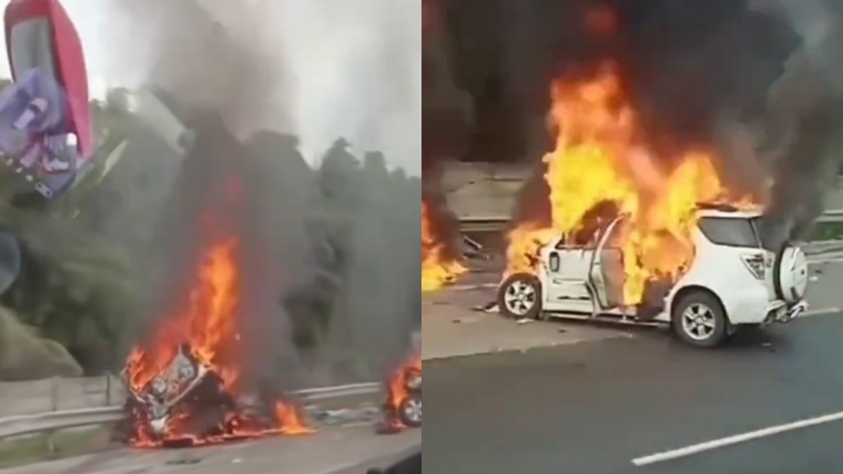 Daihatsu Gran Max Langsung Terbakar saat Kecelakaan Maut di Cikampek, Apa Penyebabnya?