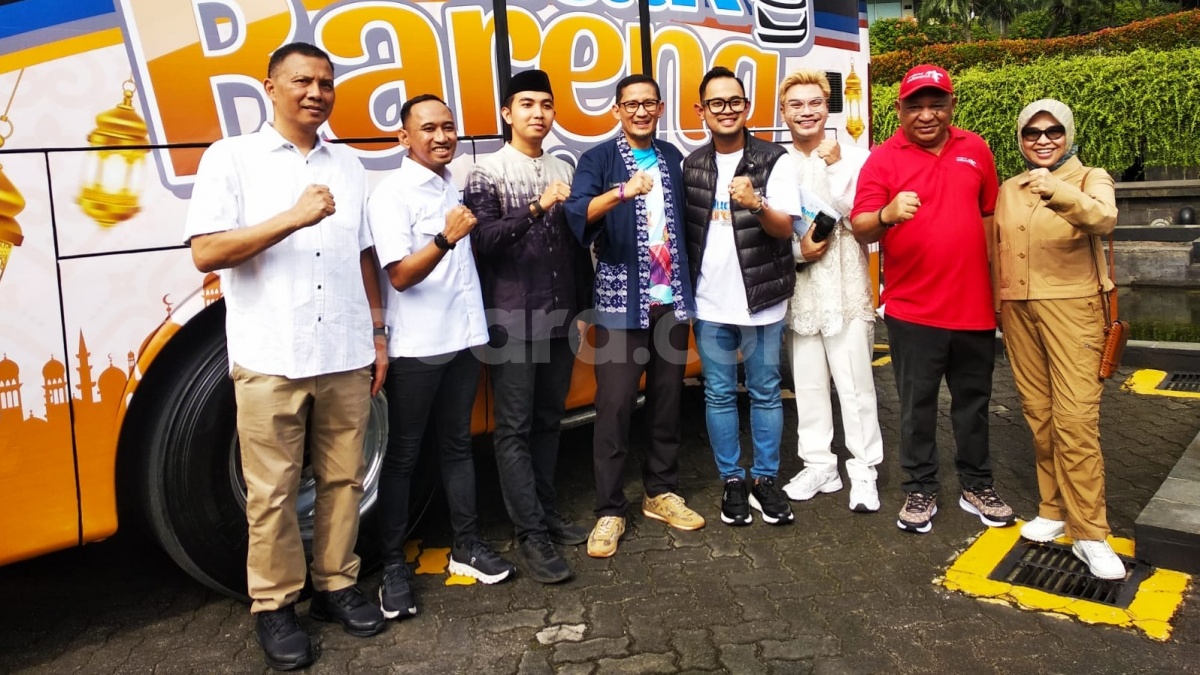 Lepas 500 Pemudik, Sandiaga Uno Ungkap Manfaat Mudik Gratis bagi Masyarakat