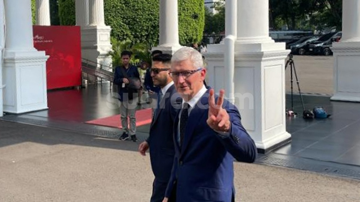 Kunjungi Istana, Kekayaan Bos Apple Tim Cook Jauh Lebih Jumbo dari Presiden Jokowi: Memang Berapa?