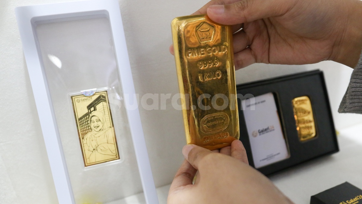 Pegadaian Jual Emas Seberat 12,5 Kg