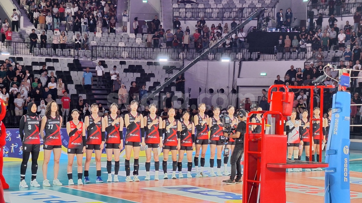 SBY Hadir di Fun Volleyball, Indonesia Arena Bergemuruh Nama Megawati Disebut