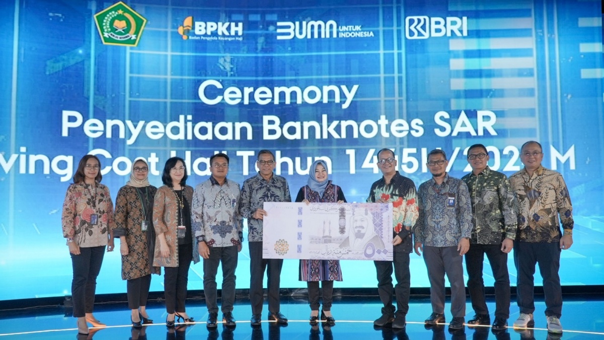 BRI Sediakan Banknotes untuk Living Cost Jamaah Haji 2024